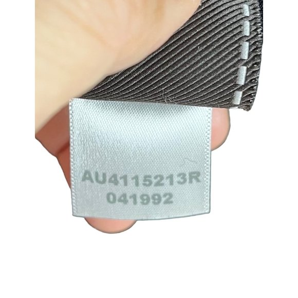 7 for All Mankind Black Denim Faux Leather Zip-up Moto Jacket size L - Picture 9 of 9